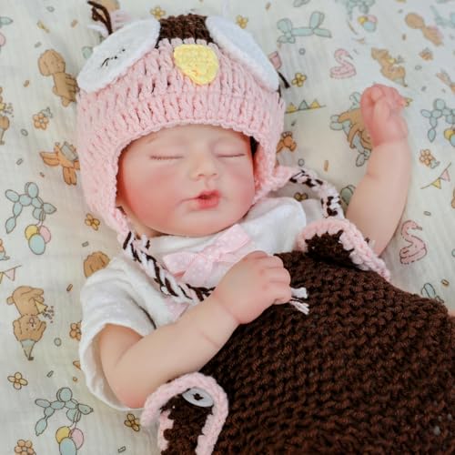 Muñeca Bebé Realista de Silicona 40 cm con Accesorios miniatura 1