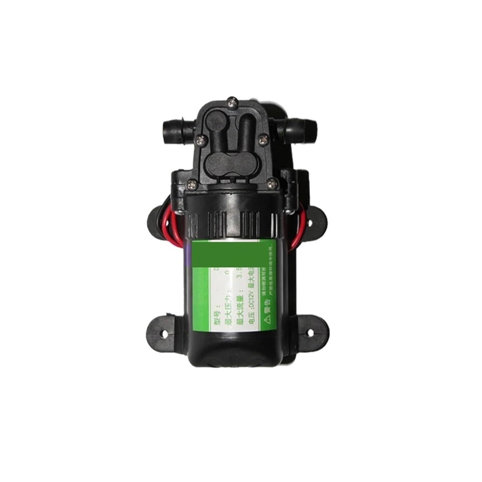 Bomba de agua de diafragma ideal para caravanas y riego doméstico