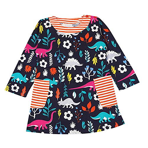 Image of Hopscotch Girls Knee-Length Casual Dresses
