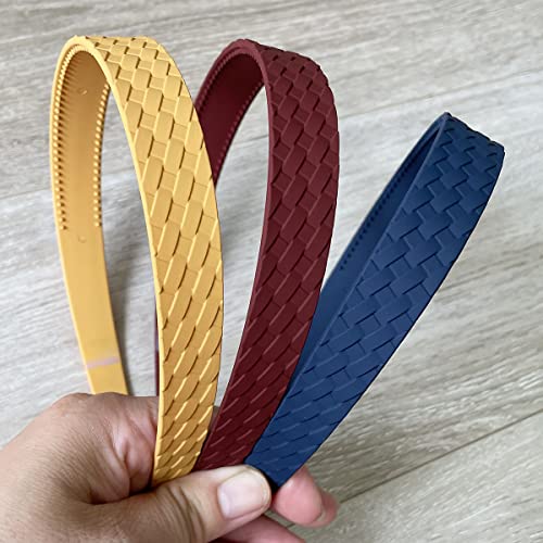 6Pcs Plastic Headbands For Women Girls 20Mm Fashion Headband Withteeth Colorful Hairbands In Assorted Color #TOP3
