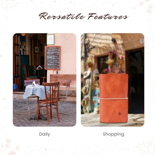 Image of OLD TREND Genuine Leather Nomad Organizer Travel Wallet | Women's Wallet Clutch Passport Holder