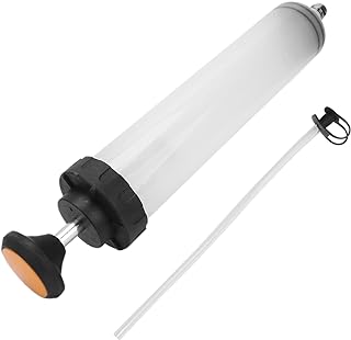 Aramox Hand Oil Pump, 500ml Automotive Oil Extractor Pump Manual Fluid Changer Extraction Filling Syringe Hand Oil Pump Extractor for ATV Boat Agricultu