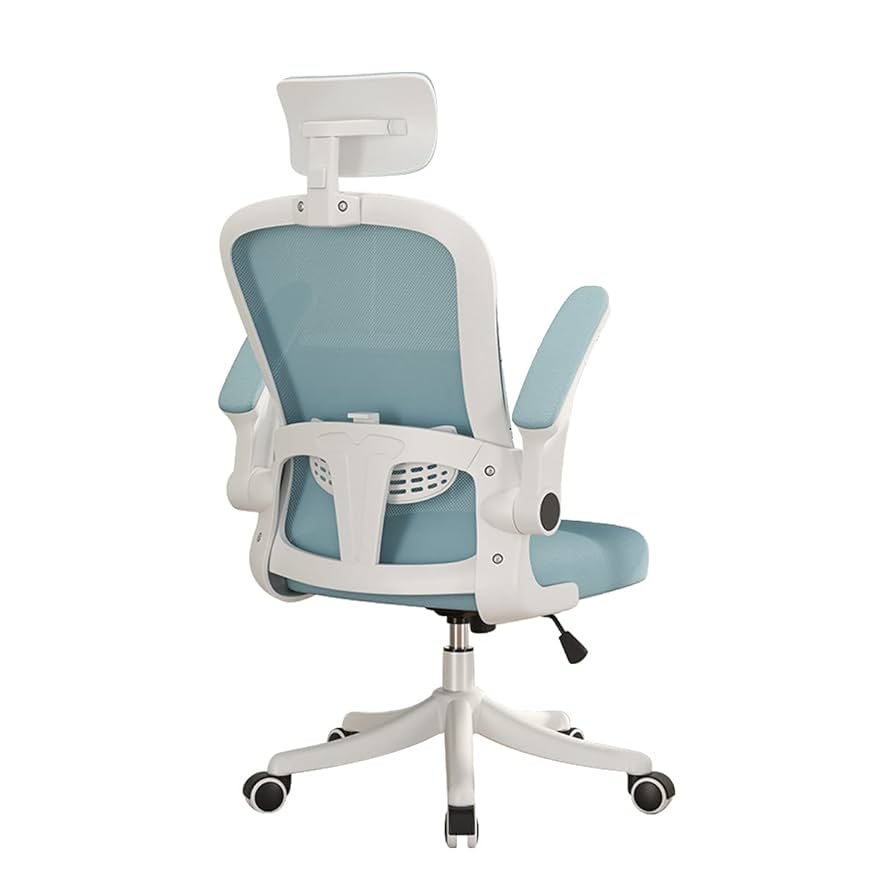 ハイバックオフィスチェア 360度回転 跳ね上げ式アーム ランバーサポート 10%クーポン（5個以上購入）】 オフィスチェア 椅子 跳ね上げ式