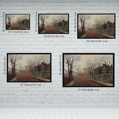Impression sur toile Grimshaw pour décorer un petit mur de bureau
