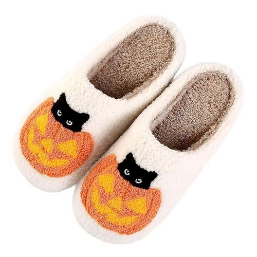 Image of Women's Men's Strawberry Slippers Cute Fruit Home Slippers Winter Fuzzy Memory Foam Fluffy Warm House Shoes
