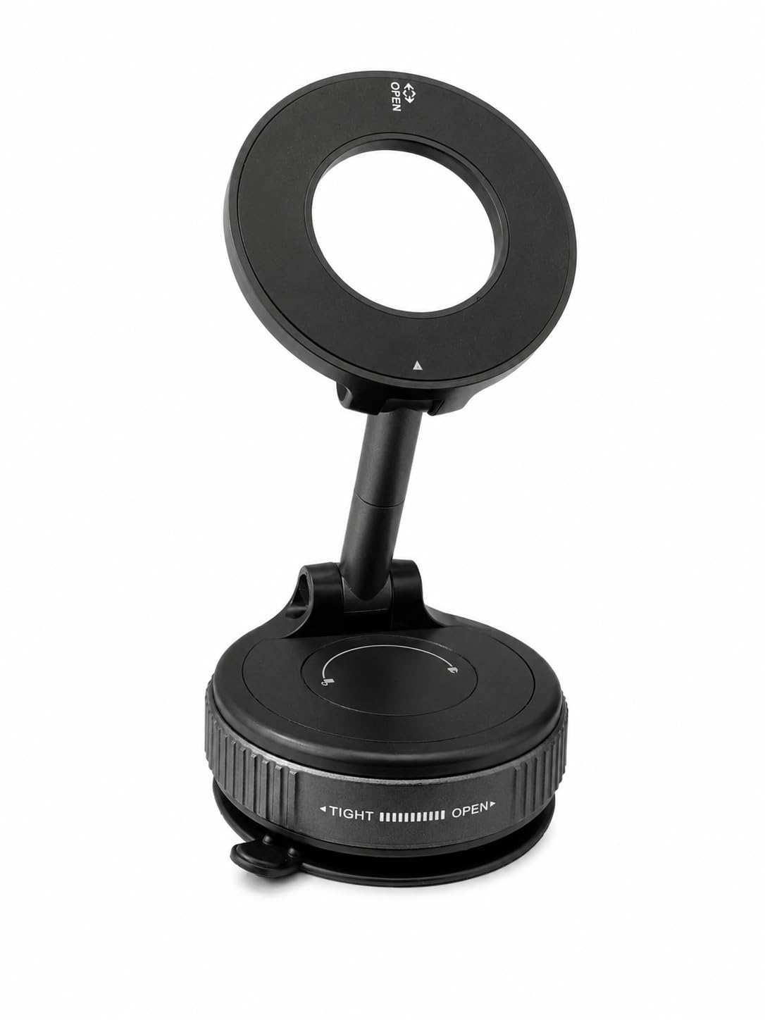 360° Rotatable Magnetic Phone Holder with Vacuum Suction, Foldable Dashboard Mobile Stand for Car, Desk & Wall, Reusable Strong Suction Mount Compatible with iPhone & All Smartphones-image-30