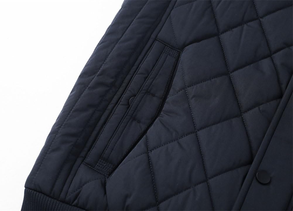 Chaleco Acolchado Caliente para Hombre Chaqueta Abrigo sin Mangas Grueso para Otoño Invierno Chaqueta sin Mangas Bodywarmer Gilet de Invierno