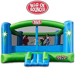 Best Blast Zone Big Ol Bouncer - Inflatable Bounce House with Blower - Huge - Premium Quality - Great For Events - Holds 6 Kids Review 