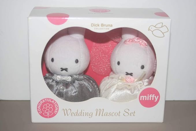 Amazon Co Jp ミッフィー ウェディングマスコット セット ブルーナ コレクション ぬいぐるみ 洋装 ウェルカムドール Dick Bruna セキグチ おもちゃ