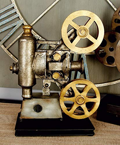 Deco 79 Vintage Metal Camera Sculpture, 11" X 5" X 15", Black #TOP1