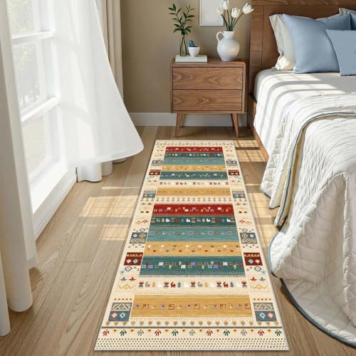 Alfombra pasillo larga 80x280 cm alfombra cocina lavable antideslizante tapete 6