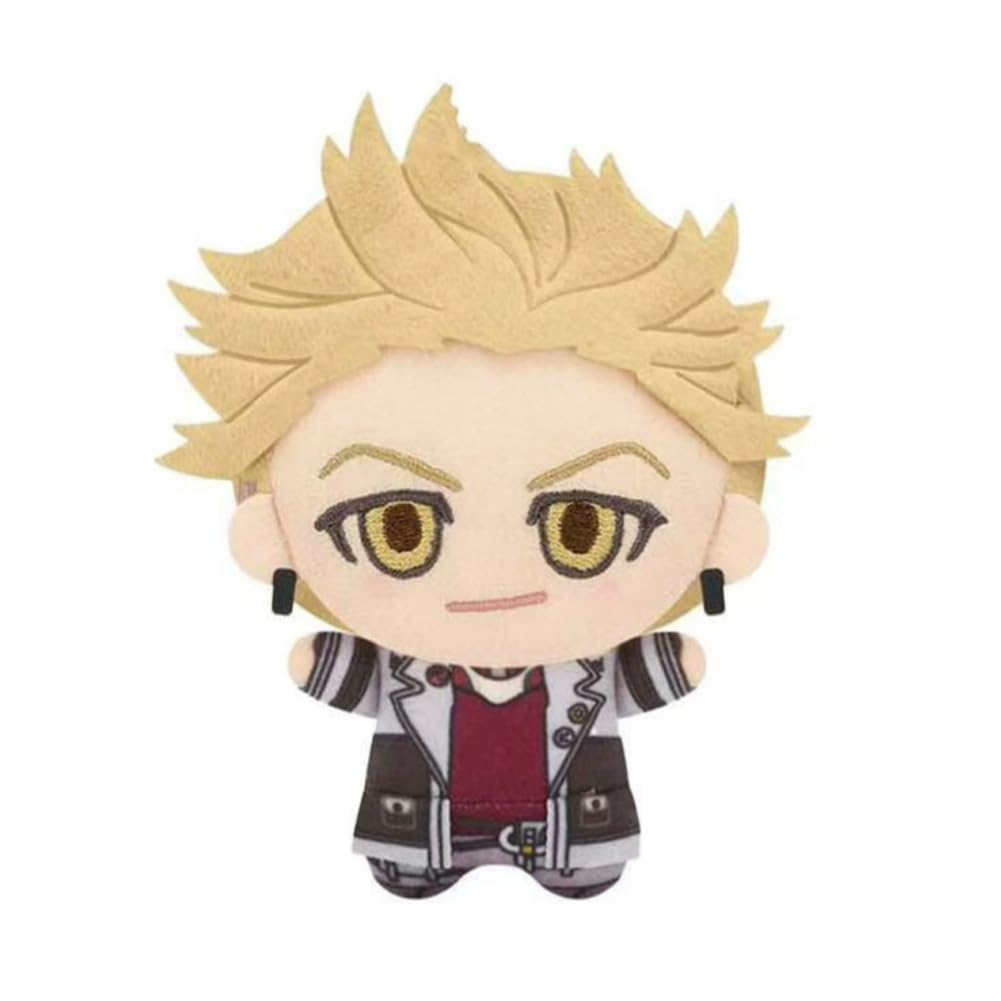 Zhongkaihua 10CM Enjin can Pendant Plush Anime Pillow Cushion Stuffed PP Cotton Car Bag Home Keychain Decoration Pendant Ornament For Fans