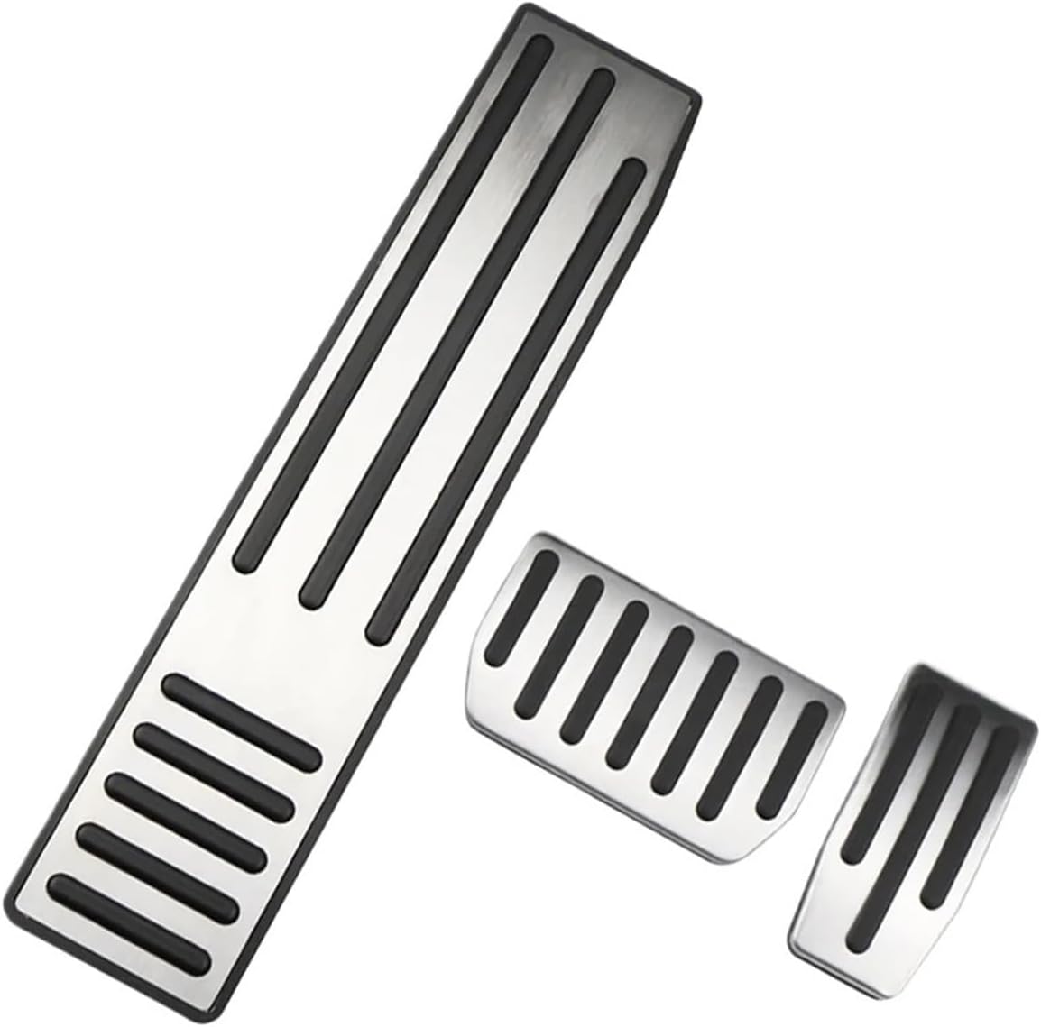 Car Pedals Fit for Tesla Fit for Model X S 2015-2020 Stainless Steel No Drilling Pedal(2)