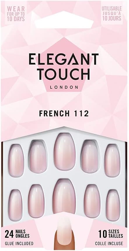 Elegant Touch French 112 Nails
