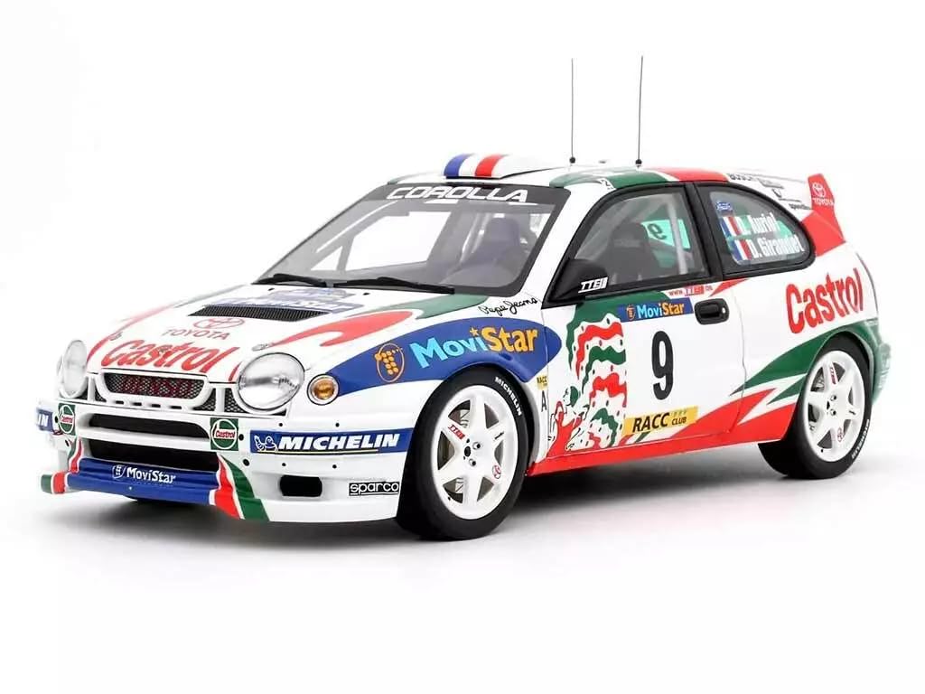 1/18 トヨタ　カローラ　WRC 　完成品　　美品 Amazon | オットー 1/18 トヨタ カローラ WRC ラリー