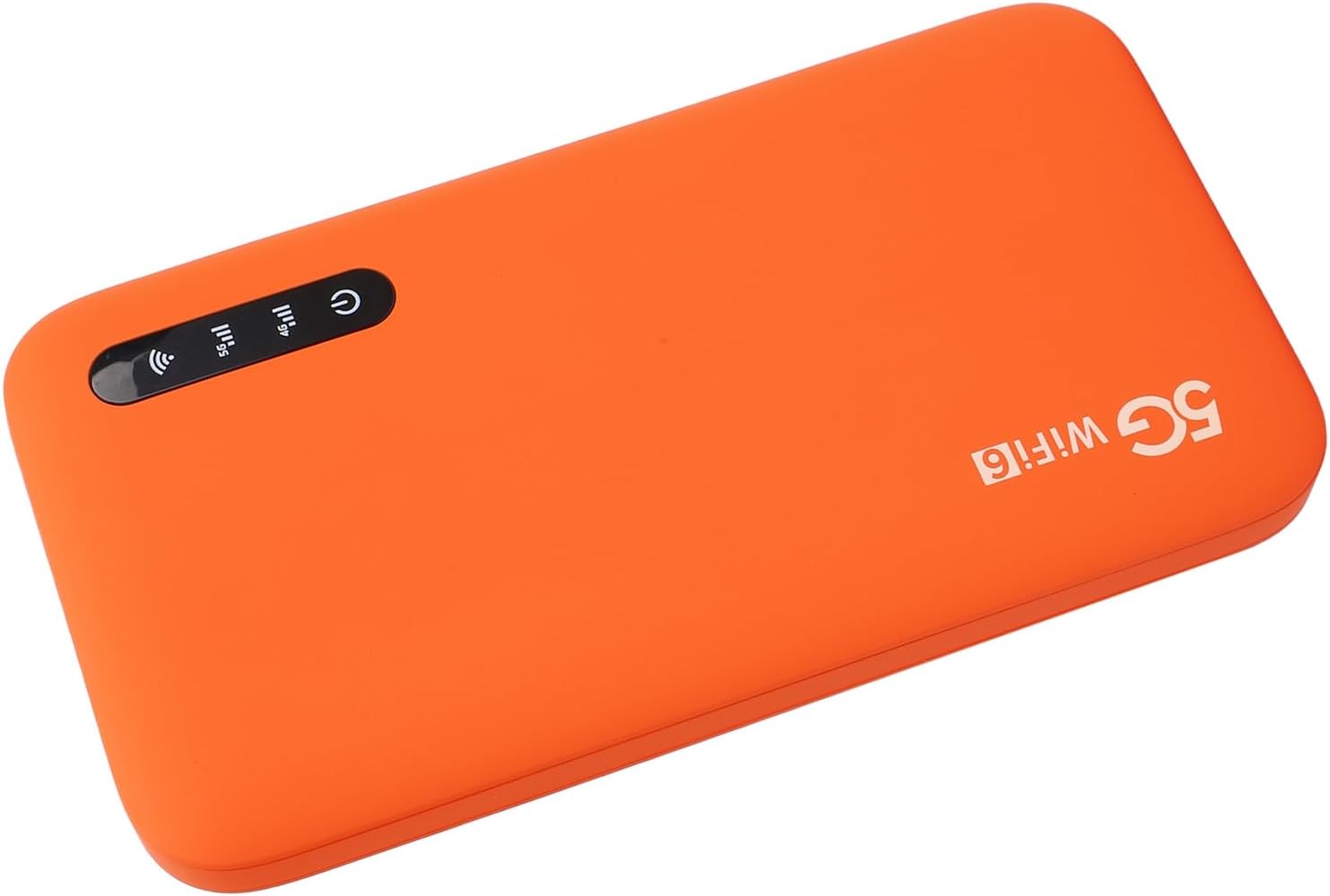 5G Mobile Hotspot, Portable Travel Router with SIM Card Slot Supports 16 Users At The Same Time, Pocket Dual Band Wi Fi 6 Device with 6100mAh Battery, Secure Internet for Home