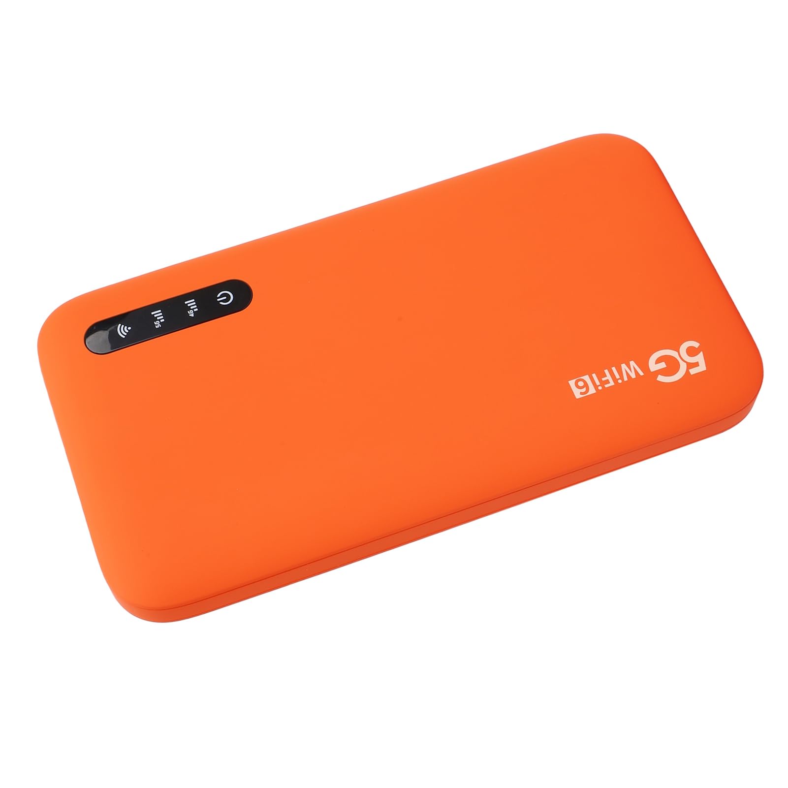 Hotspot Mobile 5G, Modem Router WiFi 5G Portatile con Slot per Scheda SIM, Batteria da 6100 MAh, 16 Dispositivi Collegati, Hotspot Tascabile per Viaggi D'affari