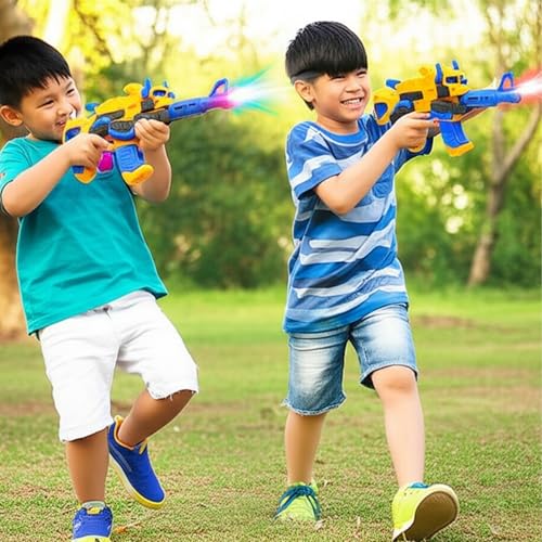 Image of Kids Mandi Battery Operated Gun Toy with Light & Sound | Ages 6+ Years