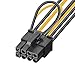 immagine 4J&D 2 Confezioni 2x SATA Power 15 Pin a 8 Pin PCI Express (PCIe) Grafica Scheda Video Cavo Adattatore di Alimentazione - 20cm