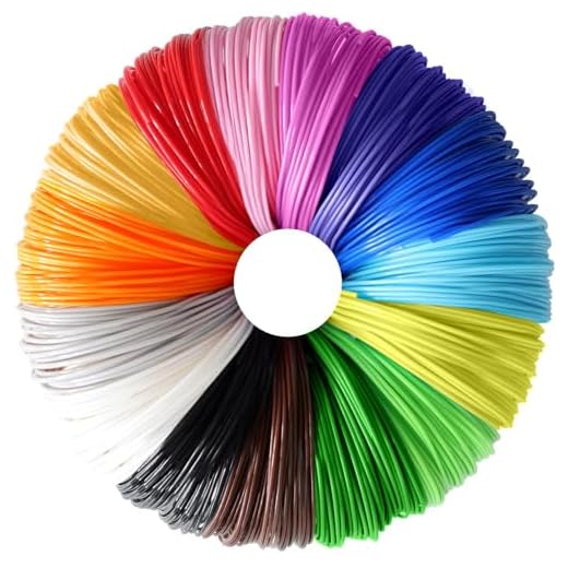 Filamento para impresora 3D, 1,75 mm, PCL, 15 colores, 5 m cada uno, materiales de impresión 3D, filamento de pluma 3D, para bajas temperaturas, bolígrafo 3D para niños y accesorios de lápiz de