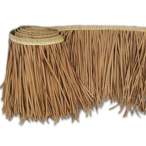 Chaume de palmier artificiel 0.5m rouleau de 7 pièces pour bar
