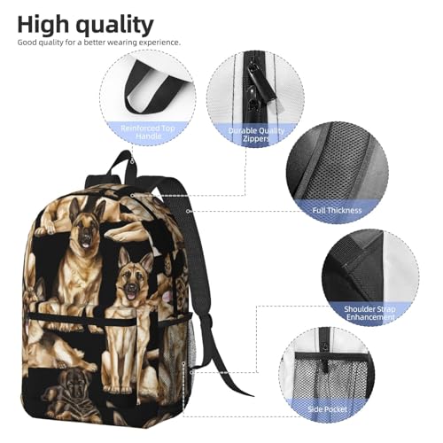 Sac à dos quotidien noir 43,2 cm pour organiser vos trajets