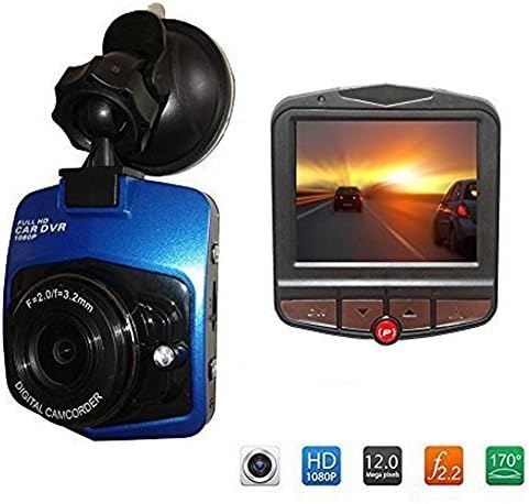2.46" LCD Full HD 1080P Dashcam Car Dvr Camera G-sensor Parking Monitor Motion Detection Loop Recording Night Vision