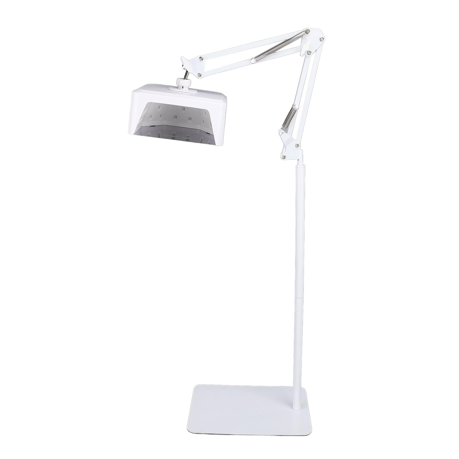 Lámpara de Uñas LED UV, Soporte Plegable, Giratorio 360°, 39 LED, Batería Recargable, Portátil para el Hogar y el Salón, para Mujeres, Temporizador, Batería de 6600 MAh (Enchufe