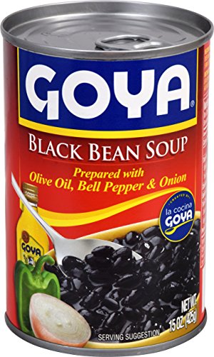 Goya Foods Black Bean Soup, 15 Ounce