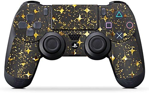 Sony Playstation 3 Skin Sticker Vinyl Decal Sticker Glitter Gold