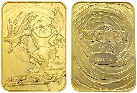 Yu-Gi-Oh! Limited Edition 24k Gold Plated Metal Card | Harpie's Pet Dragon - 1