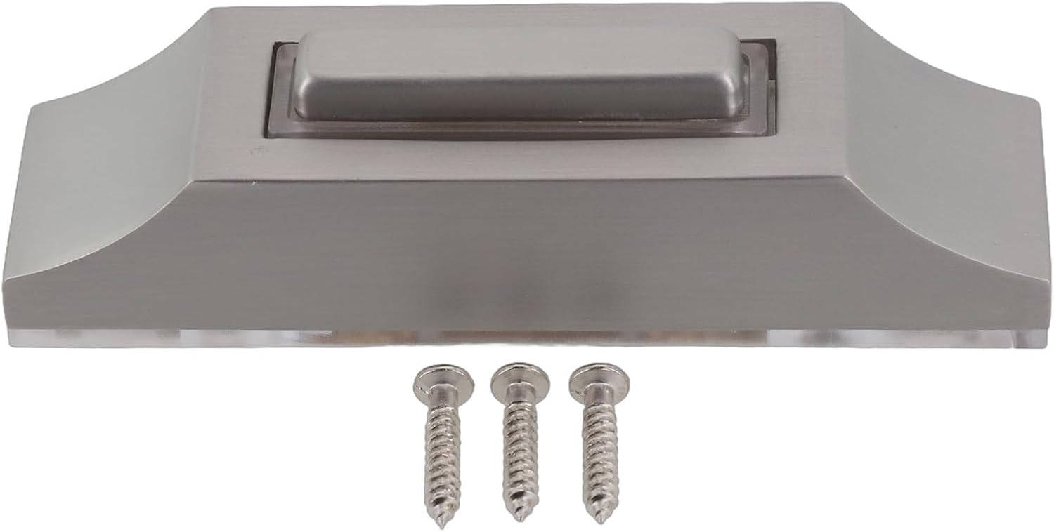 Energy Efficient LED Lighted Doorbell Button, Built From Zinc Alloy For Reliable Performance And Visibility