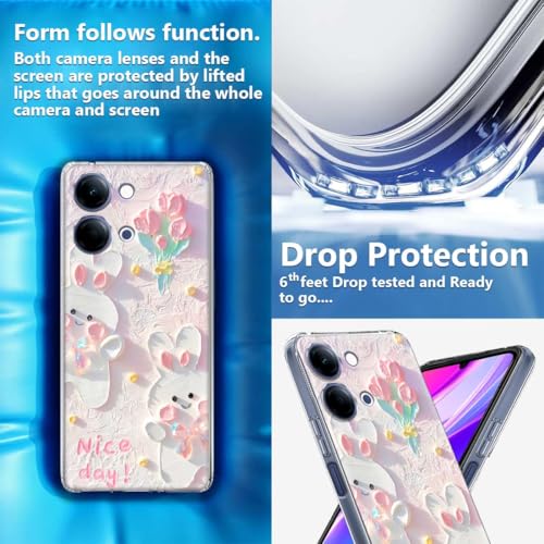 Image of Soft Silicon Printed Designer Mobile Back Cover for Vivo Y11 5G -D2173