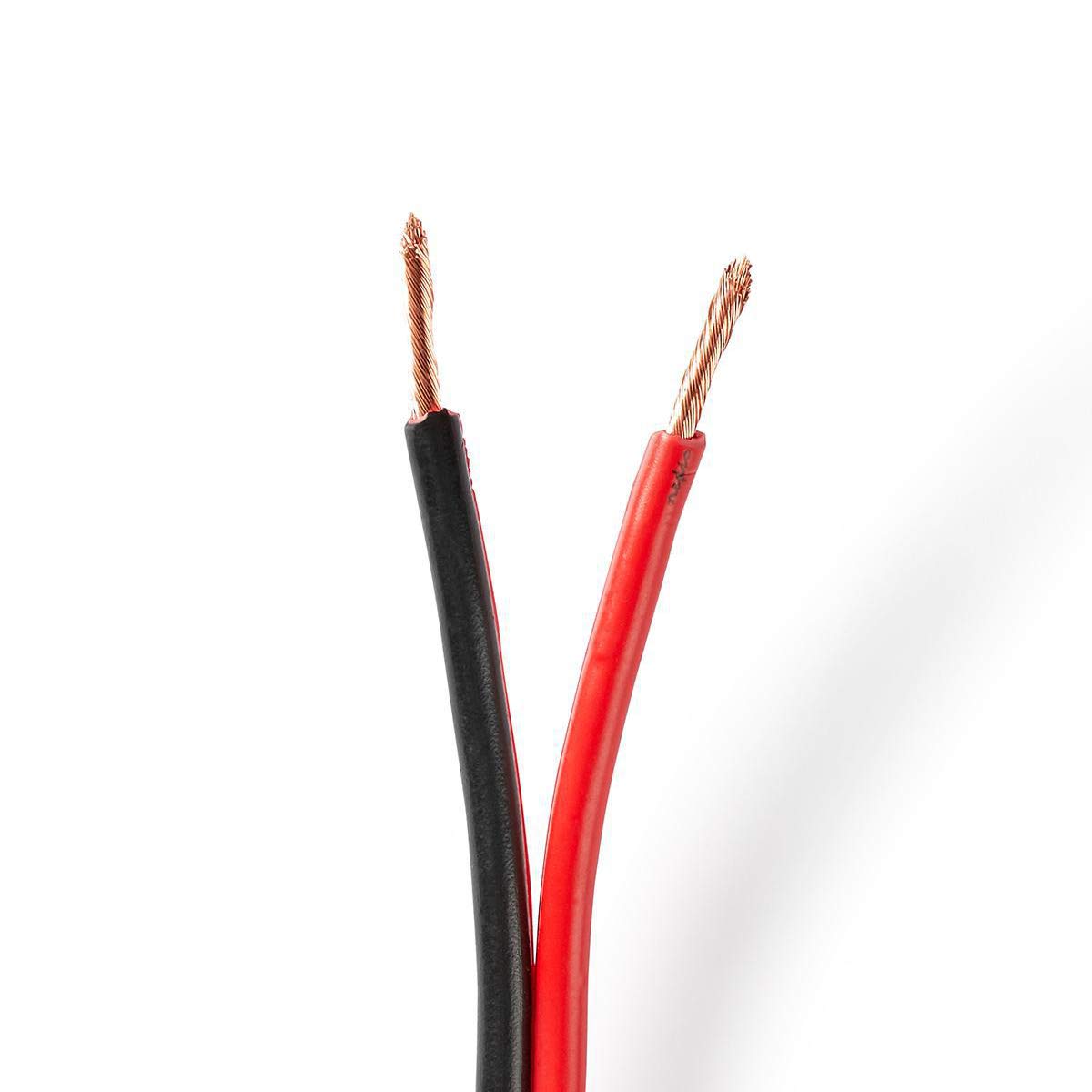 NEDIS - Cavo per altoparlante, 2 x 2,5 mm2, 25 m, colore: Trasparente