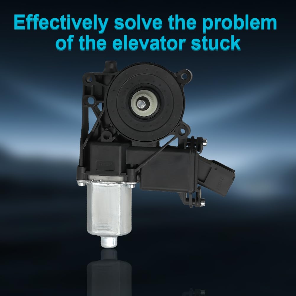 JDMON Power Window Motor Front Left Driver Side Compatible with Cadillac Escalade ESV, Chevy Silverado 1500 2500HD 3500HD,Suburban,Tahoe, GMC Sierra, Yukon 2014-2021 Replace# 22921493, 742-054