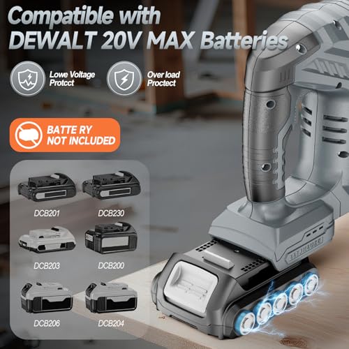 Cordless Jigsaw with 7-Speed Control