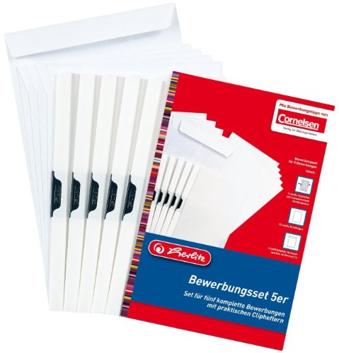 Herlitz 10192474 Bewerbungsset 5er Set