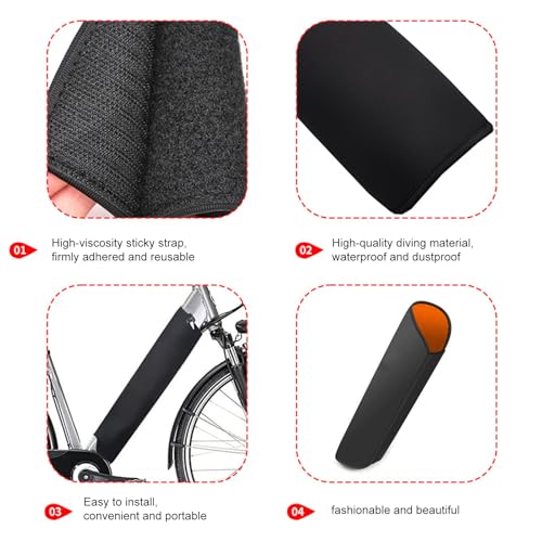 E Bikes Cover, Battery Case, 21.26x14.96in Waterproof Shield, Dustproof Layer, Storage Bag for Electric Bikes, Bicycles Protection, Cycling Gear, Outdoor Riding, Battery Safety, Pack Accessories – Image 7