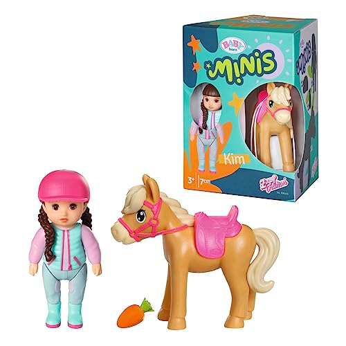 BABY born Minis Playset Horse Club Set including Kim 906149