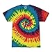 Produktbild Colortone - Unisex Batik T-Shirt 'Rainbow' (Rainbow/L)
