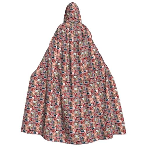 KLJnmbb Capa con capucha con estampado de símbolos de Inglaterra para cosplay, carnaval, fiesta, unisex, para eventos de actuación | Ya disponible en tu tienda friki favorita! En mundofriki.es! KLJnmbb Capa con capucha con estampado de símbolos de Inglaterra para cosplay, carnaval, fiesta, unisex, para eventos de actuación | Ya disponible en tu tienda friki favorita! En mundofriki.es!