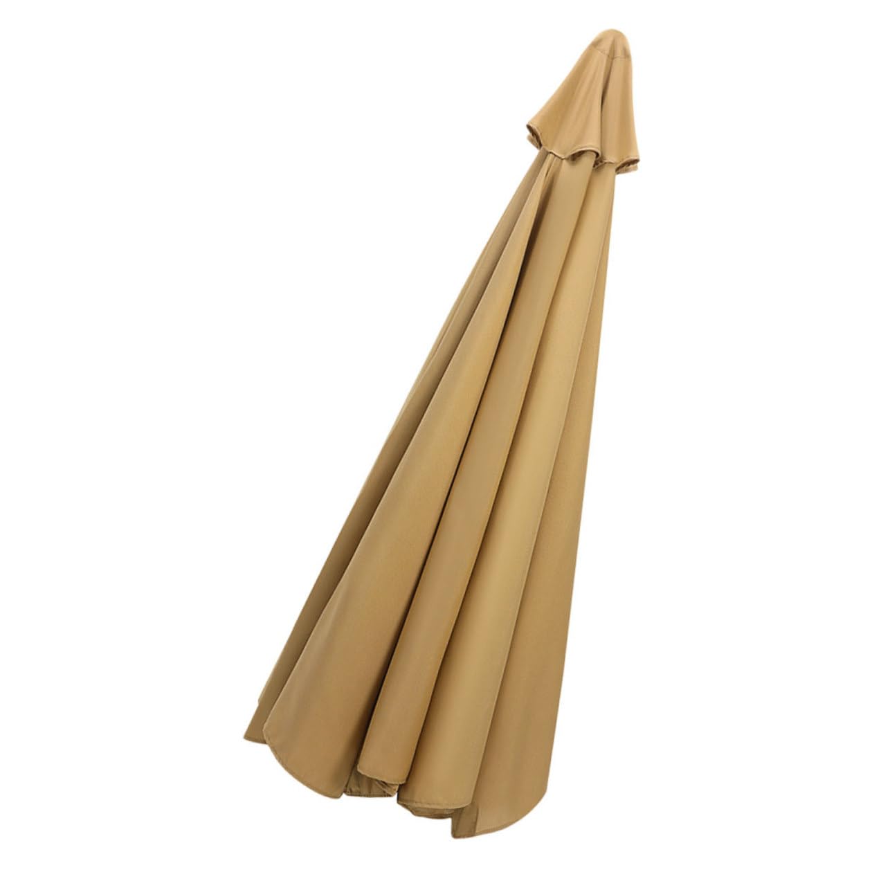 Toile de rechange pour parasol de terrasse jardin bâche imperméable coupe-vent