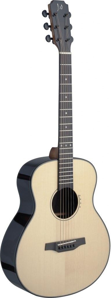 James Neligan LYN-A MINI FI LYNE Series Auditorium Acoustic-Electric Travel Guitar with FISHMAN Electronics
