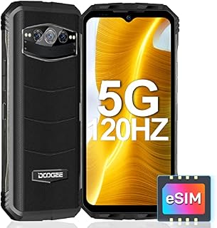 DOOGEE V30 (2023) Rugged Smartphone 5G, 15GB+256GB, 6.6'' FHD+ 120Hz Display, 10800mAh 66W, 108MP+20MP Night Vision Camera, Dimensity 900 5G, Android 12 Dual SIM IP68/IP69K Waterproof Phone, NFC eSIM