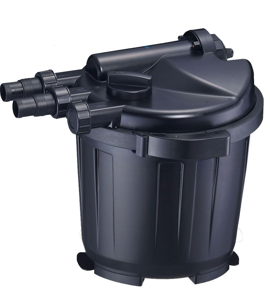 Pond One Claritec 15000UV - Filtro Pressurizzato Per Laghetto Con UVC 13W, Per Koi E Pesci Rossi Fino A 15000L