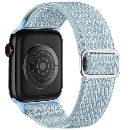 Bracelet élastique pour iWatch résolvant le problème de transpiration et de taille mal ajustée