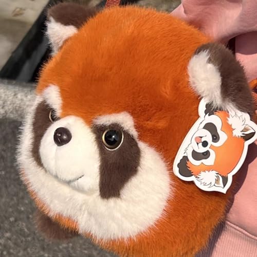 Image of Ryttir Cute Red Panda Crossbody Bag-Adorable Animal Shaped Purse with Big Eyes,Kawaii Anime Lovers Gift for Women Girls