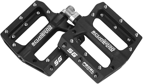 Miniatura 2 de Pedal de bicicleta MTB, fibra de nailon, antideslizante, 916 pulgadas, plataforma de bicicleta, pedales planos para bicicleta BMX Road Mountain