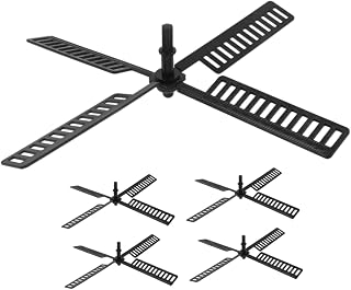 5sets Windmill Blade Replacement for Garden Windmill Decor Outdoor Decorative Parts