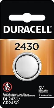 Duracell Lithium Medical Battery 2430 3 volt 1 pk